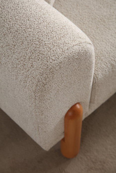 Atelier Del Sofa Lyke 3 Seater - Crema
